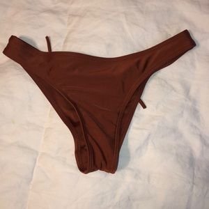 Ruched Back Bikini Bottoms